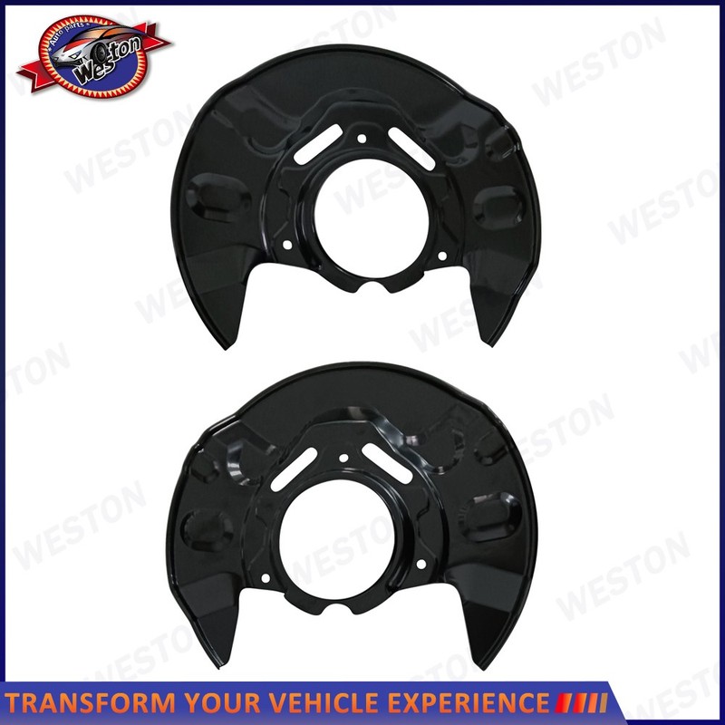 2 Pcs Front Brake Dust Shield Set For Scion 05-10 Toyota Corolla Matrix 03-08