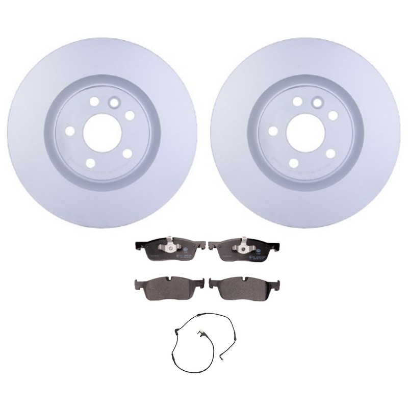 Hella Front Rotors Low-Met Disc Pad Kit For Discovery Sport Range Rover Evoque