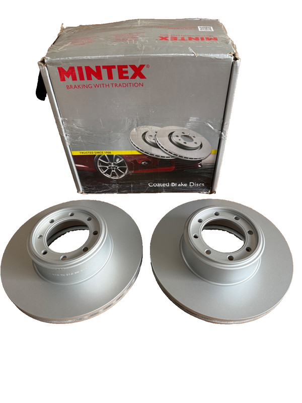 Fits Iveco Daily Rear Brake Discs Pair 2996043 7186485 Mintex MDC2010 294x24mm