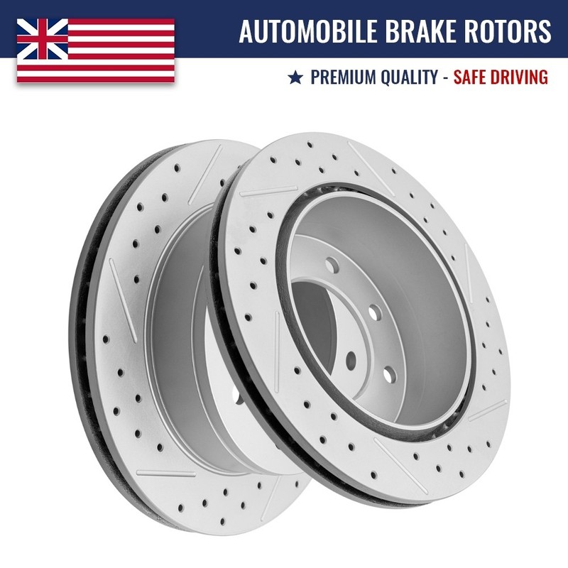 Rear Disc Brake Rotors for Chevrolet Express 2500 3500 GMC Savana 2500