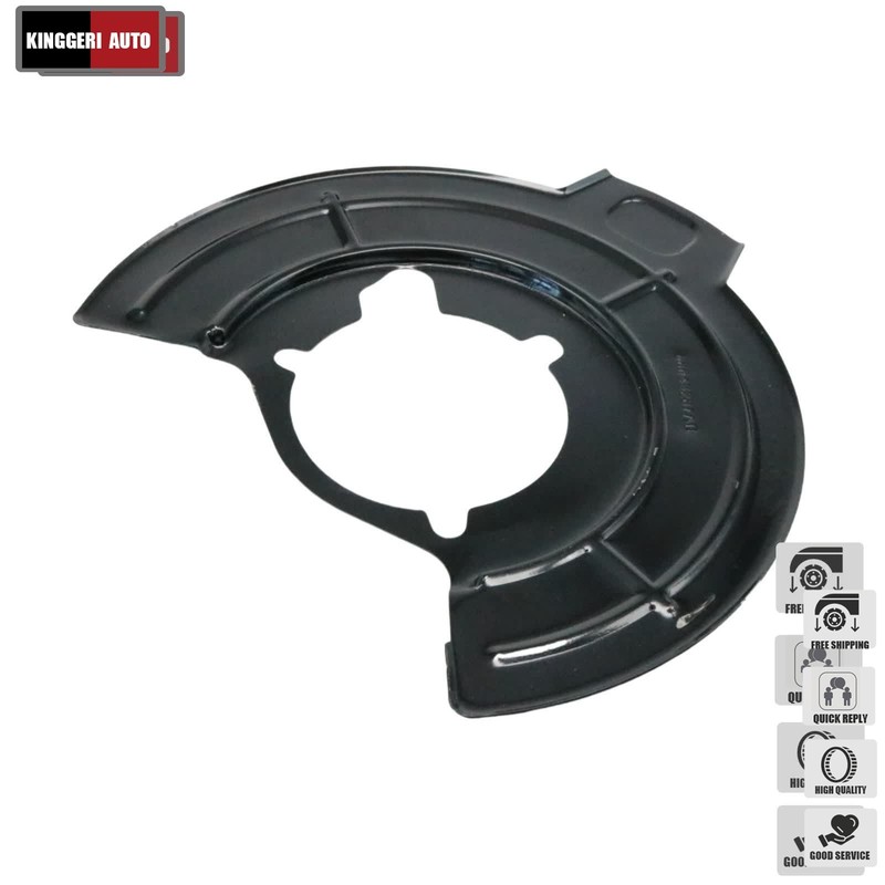 Fit For Wrangler 2007-2017 Left Side Front Brake Dust Shield Plate Black USA