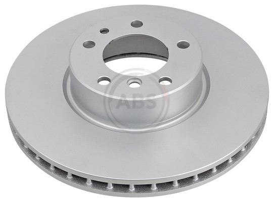 ABS 17335 Front Brake Discs Pair 324mm Vented Fits Bmw 5 Series 34110392525