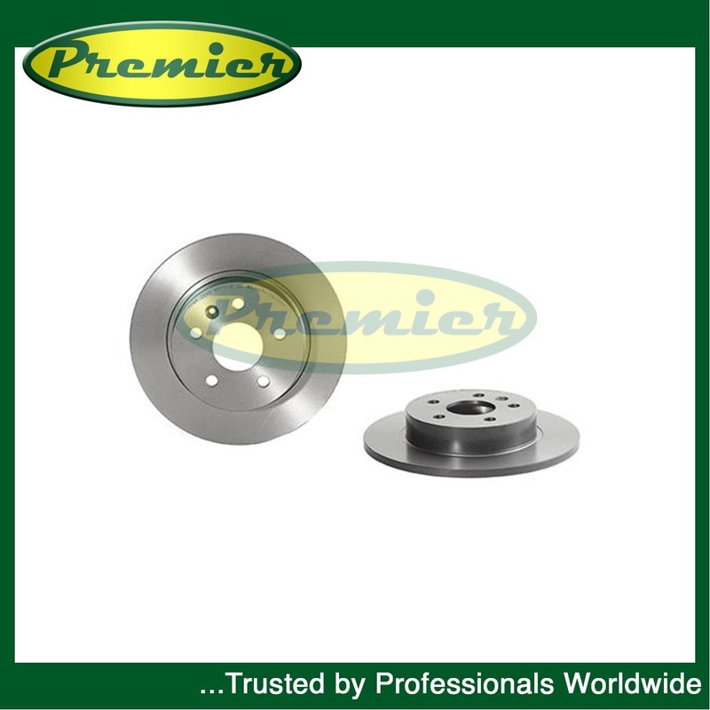 Premier Rear 2x Discs Fits Vauxhall Astra 2015- + Other Models