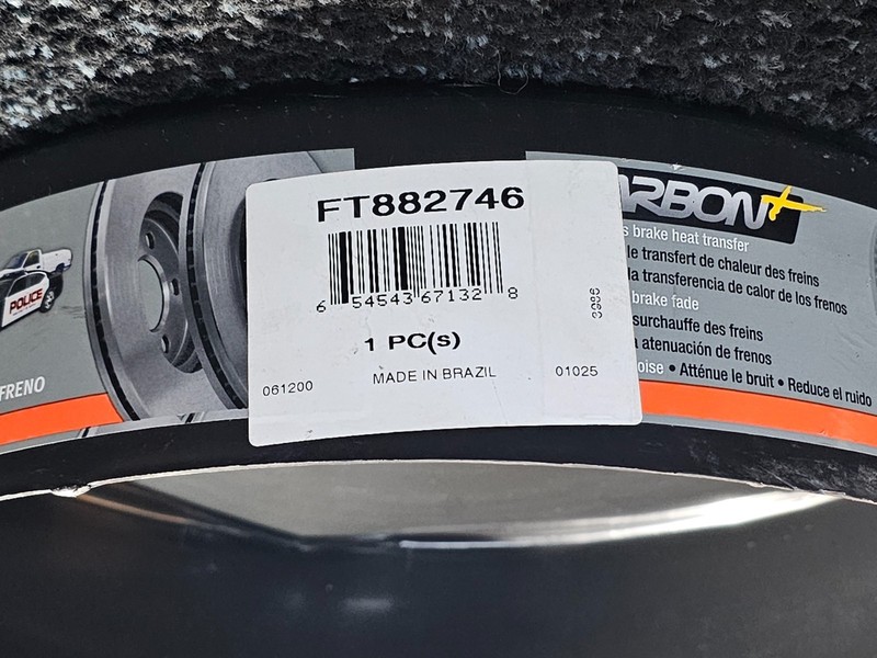 Napa Fleet FT882746 Brake Disc Rotor For Ford Expedition Bronco 2022 -2024 gallery