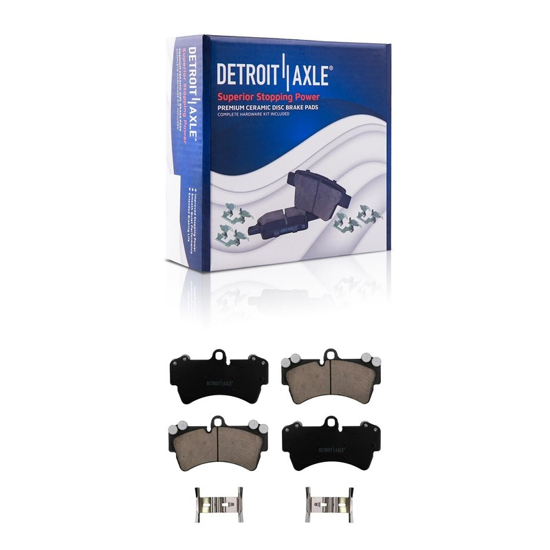350mm Front 330mm Rear Rotor Ceramic Brake Pad for Q7 Porsche Cayenne VW Touareg gallery