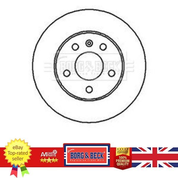 Brake Disc For Vauxhall ASTRA COMBO CORSA MERIVA ZAFIRA ASTRAVAN 569109