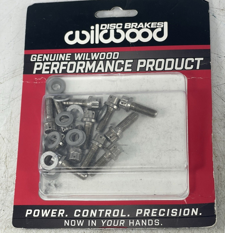New Wilwood 230-8217 Rotor Bolt Hardware 1/4-28x .750″ Length 12 Point