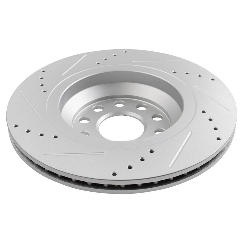 Rear Ceramic Brake Pad & Performance Rotor Kit for Audi S3 TTS gallery
