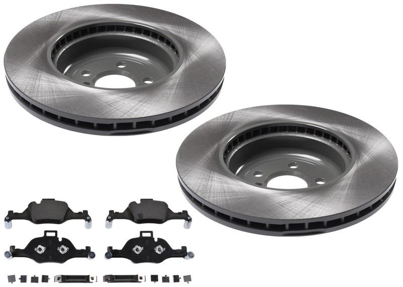 Front Disc Brake Rotors & Pads for BMW X5 S Drive 40i 3.0L Gas 2019 2020 2023