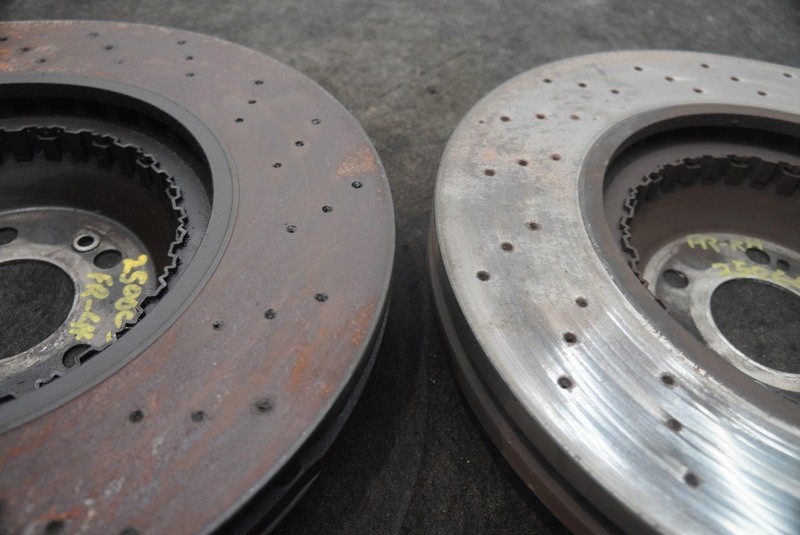Set 2 Front Disc Brake Rotor 2224200372 OEM Mercedes S600 Maybach W222 2015-17 gallery