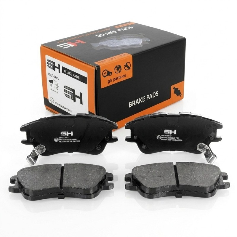 1x front brake pad kit for Hyundai Atos 1998-