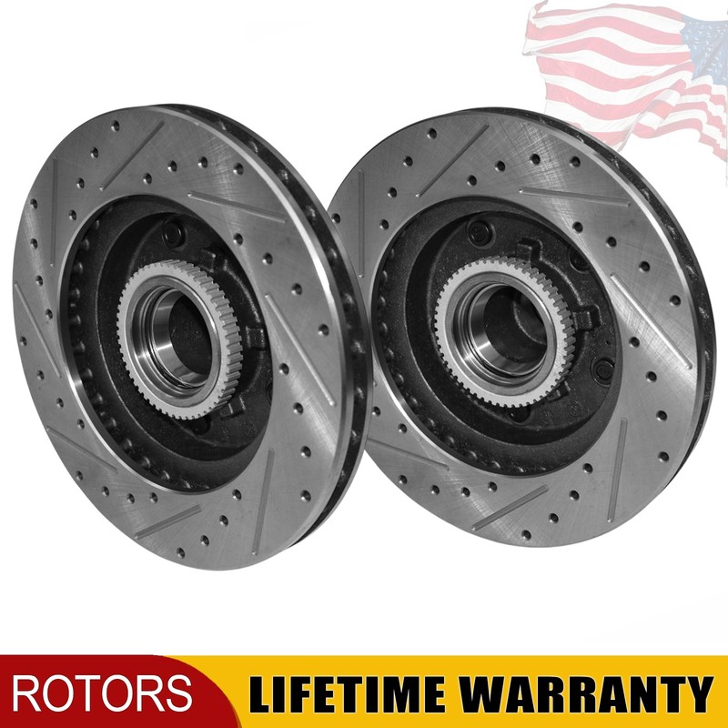 Front Disc Brake Rotors fit Buick Allure LaCrosse Pontiac Terraza Pontiac Saturn