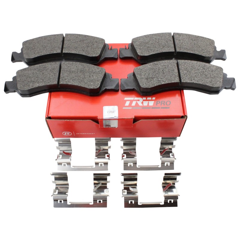 DuraGo Front Rotor TRW Pro Metallic Disc Brake Pad Kit For Sierra Silverado 1500 gallery