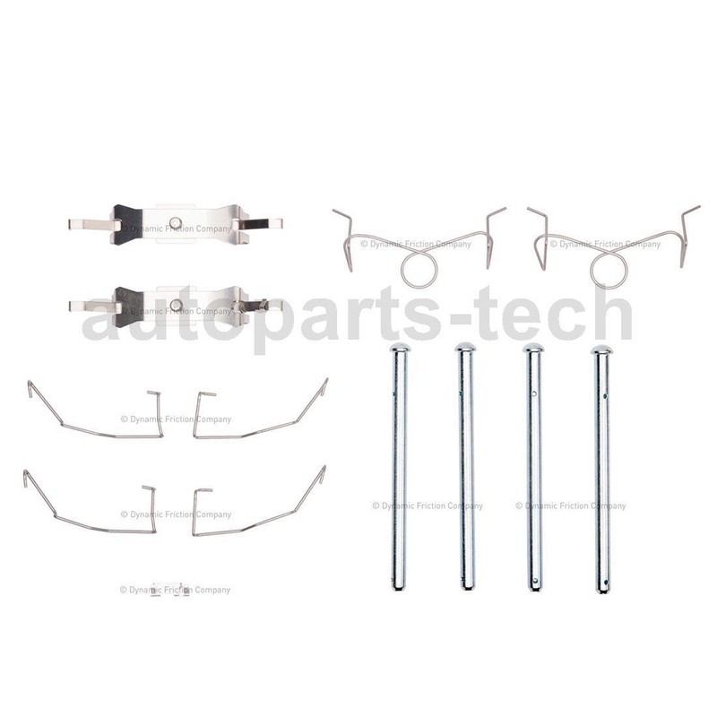2x Dynamic Friction Company Front Rear Disc Brake Hardware Kit For LS460 gallery