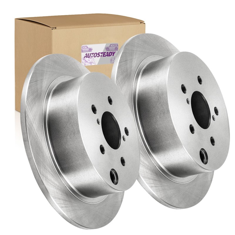 10.79" Rear Brake Rotors for 2012 2013 2014 2015 2016 2017 - 2023 Subaru Impreza gallery