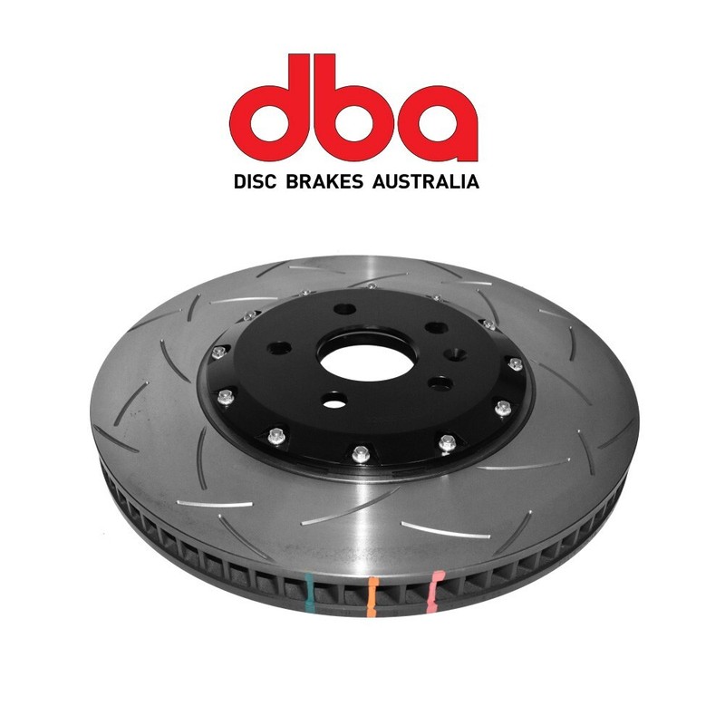 DBA T3 5000 Slotted Left Front Rotor 09-14 Cadillac CTS-V/12-15 Chevy Camaro ZL1