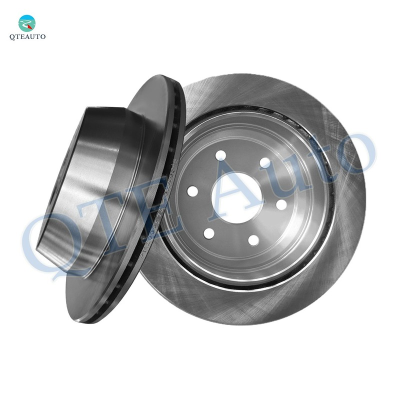 Rear 325mm Brake Disc Rotors For 2003-2005 Chevrolet Astro 6 Stud Wheel