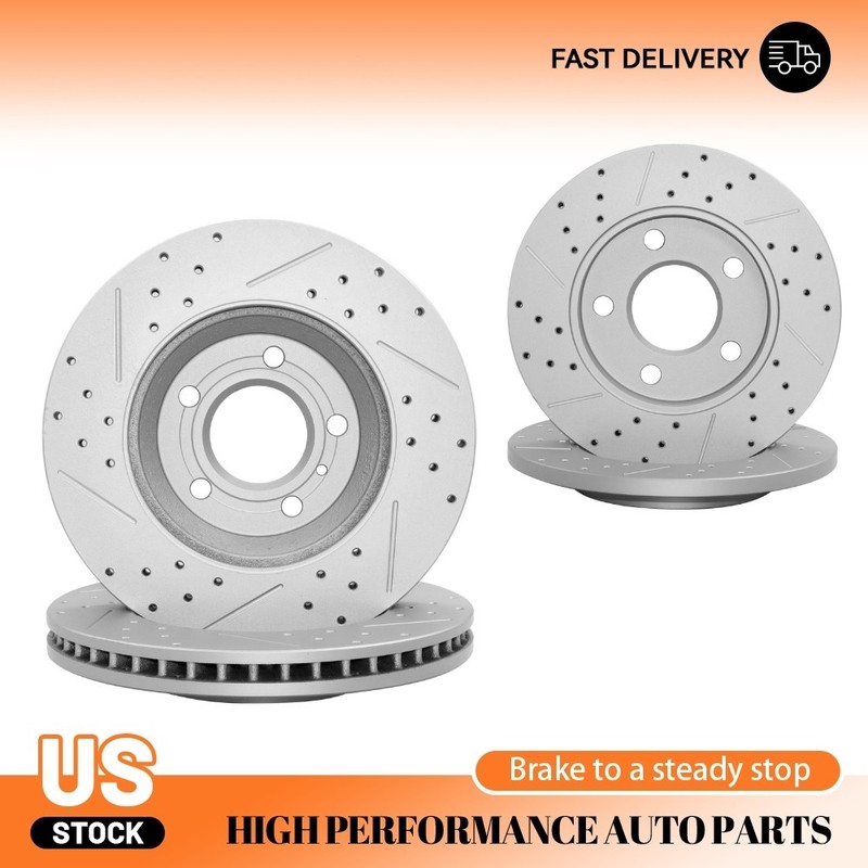 For Chevy Impala Limited 2010 2011 2012 2013 Impala Front &Rear Brake Rotors Set