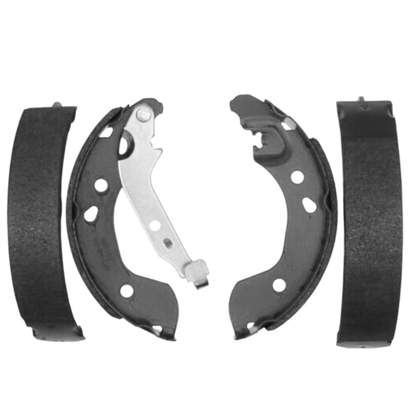 Front Rear Drilled Rotors Drums Brake Pads Shoes for 2012-2019 Nissan Versa 1.6L gallery