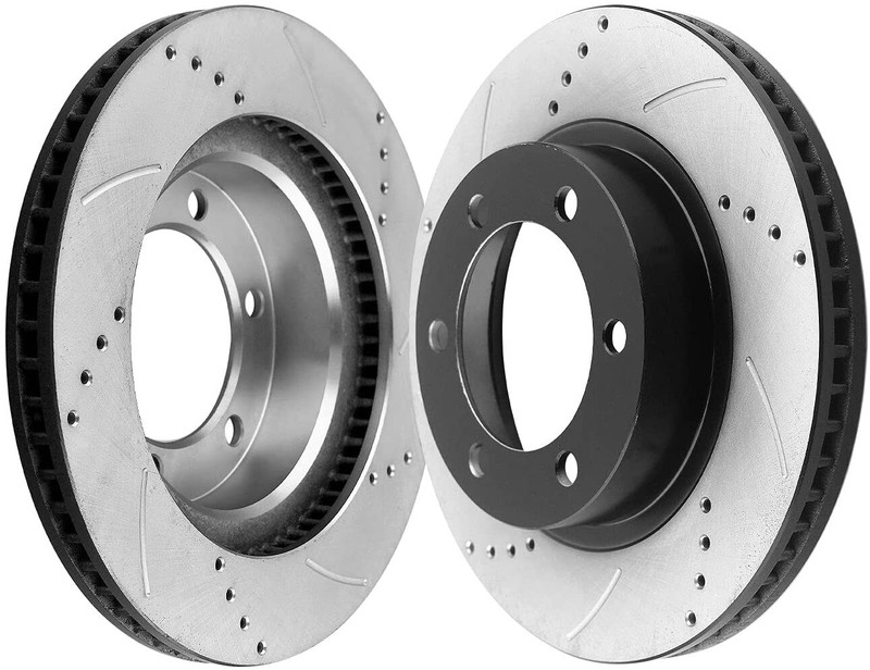 Front Disc Brake Rotors and Brake Pads For TOYOTA  4RUNNER 2005-2020 TACOMA gallery