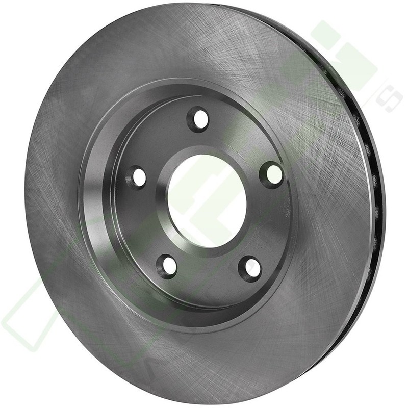 Front And Rear Brake Disc Rotors Slotted For 2009-2013 Dodge Journey 2.4L gallery