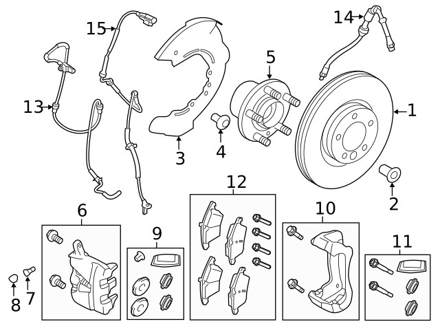 Genuine Land-Rover Disc Brake Rotor LR161912 gallery