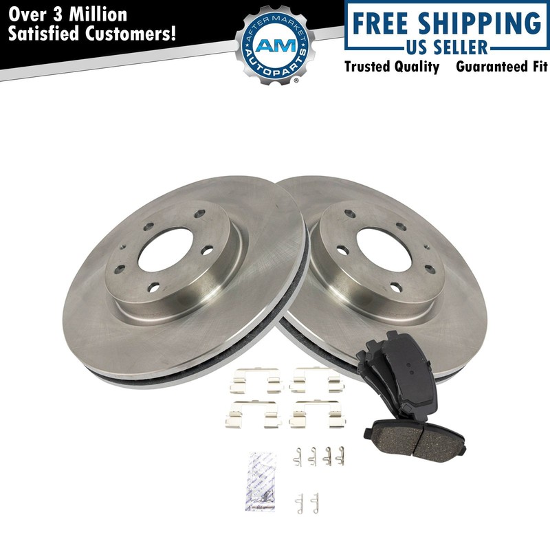 Front Brake Pad & Rotor Kit Brake Rotor For 2013-2015 Mazda CX-5