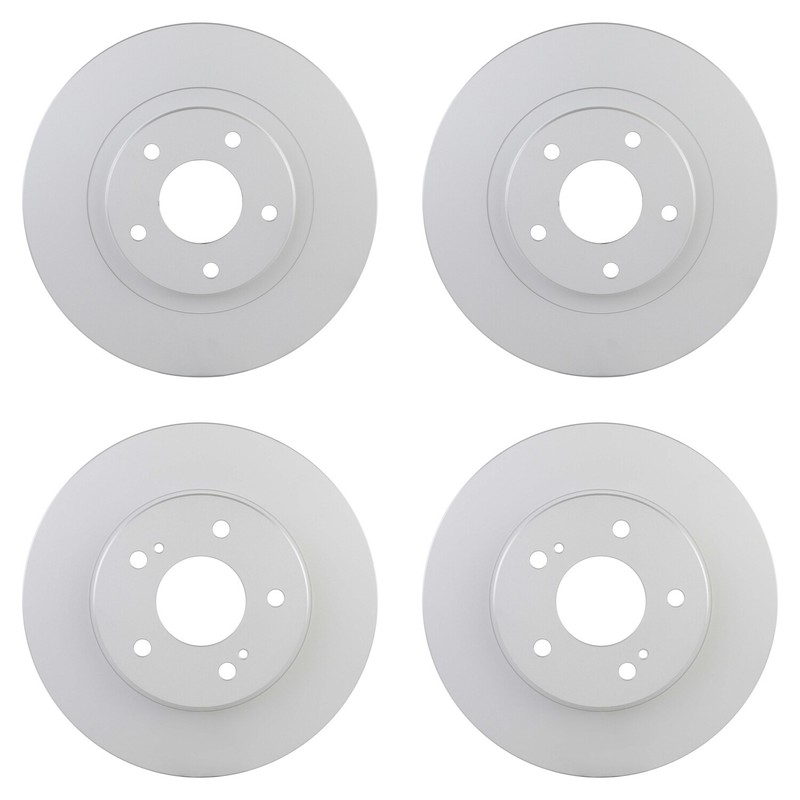 Bosch QuietCast Front Rear Rotors Disc Brake Pad Kit For Maxima GLE