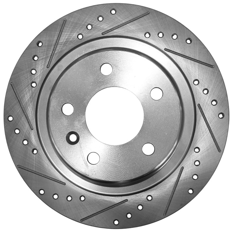 2Pc Rear Drilled Disc Brake Rotor for Buick Regal Sportback Chevy Equinox Malibu gallery