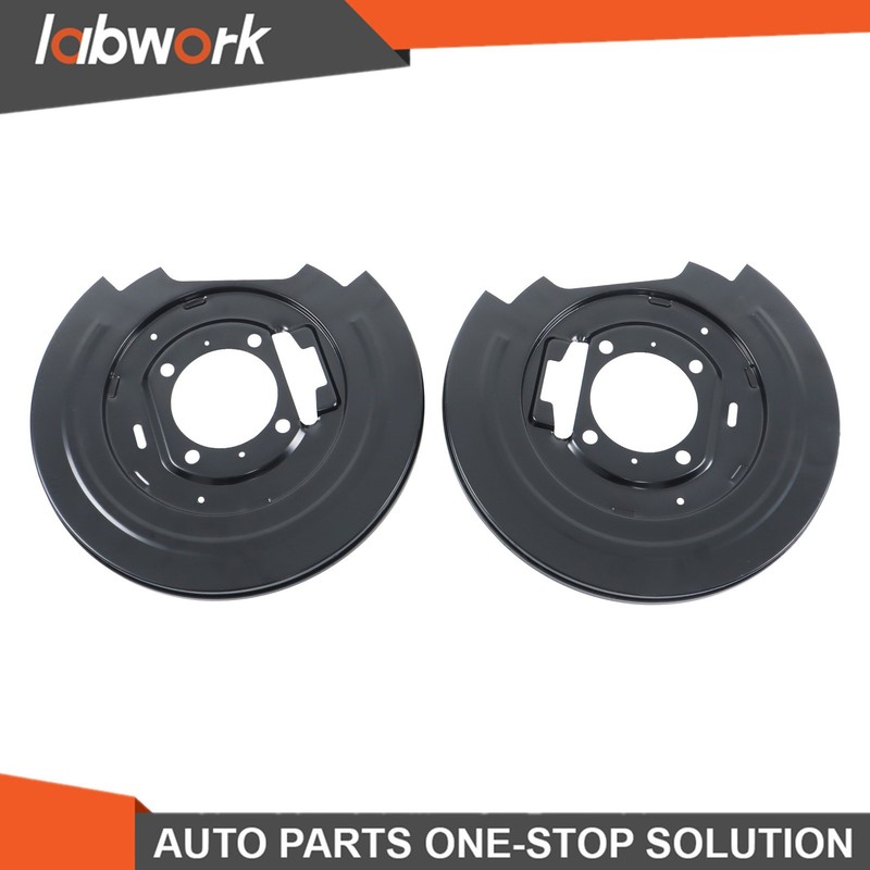 Labwork 2X Rear Disc Brake Dust Shield 924-215 For Ford Expedition 97-00 F150 gallery
