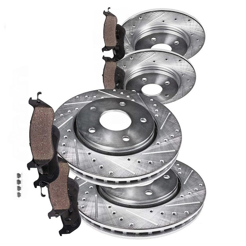 Brake Rotors Pads Disc Brake Rotor Pad Hardware Set