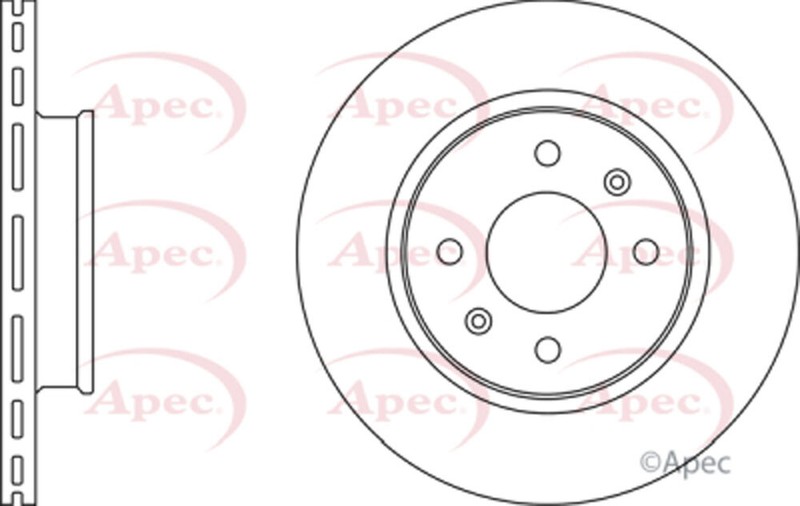 Fits Hyundai i20 2009-2015 1.1 CRDi 1.2 1.4 Ruva Front Brake Disc 517121J500 gallery