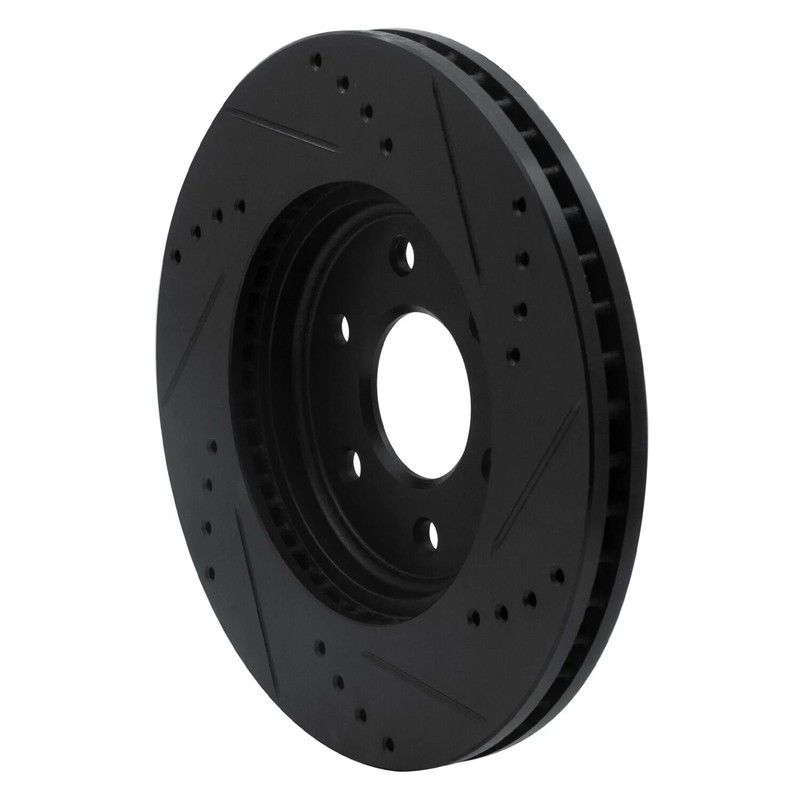 For Nissan Frontier 05-26 Brake Rotor eLINE Drilled & Slotted 1-Piece Front gallery