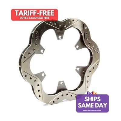 Wilwood 160-11217, One Natural Steel Rotor 6Bt .780 10.5 X 5. 50In Scalloped / D