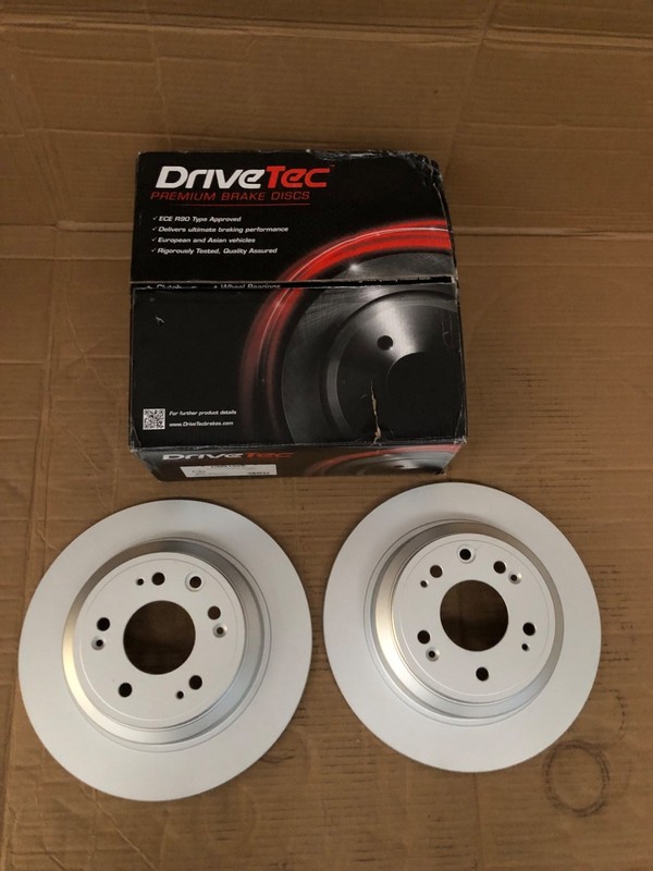 Front Brake Discs for Honda Accord MK8 MK9 305mm 42510TL0G50 Drivetec DM4196C gallery