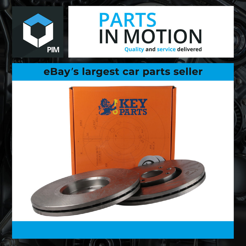 2x Brake Discs Pair Vented fits CITROEN C4 PICASSO Mk1 2.0D Front 06 to 13 302mm
