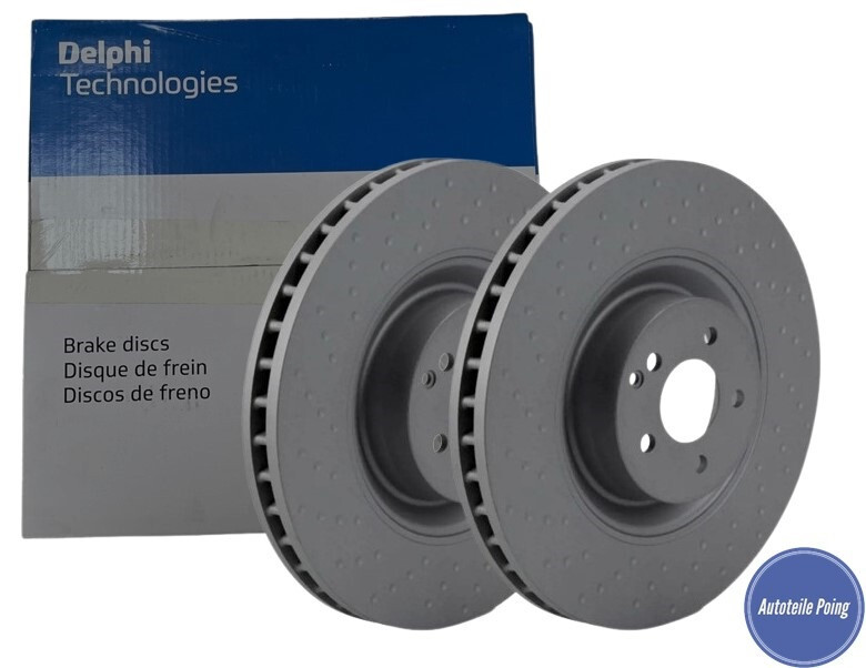 DELPHI BRAKE DISCS 390MM FRONT MERCEDES AMG S63 S65 CL63 CL65 W221 V221 C216