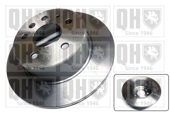 2x Brake Discs Pair Solid fits MERCEDES 420SEC C126 4.1 Rear 85 to 91 M116.965 gallery