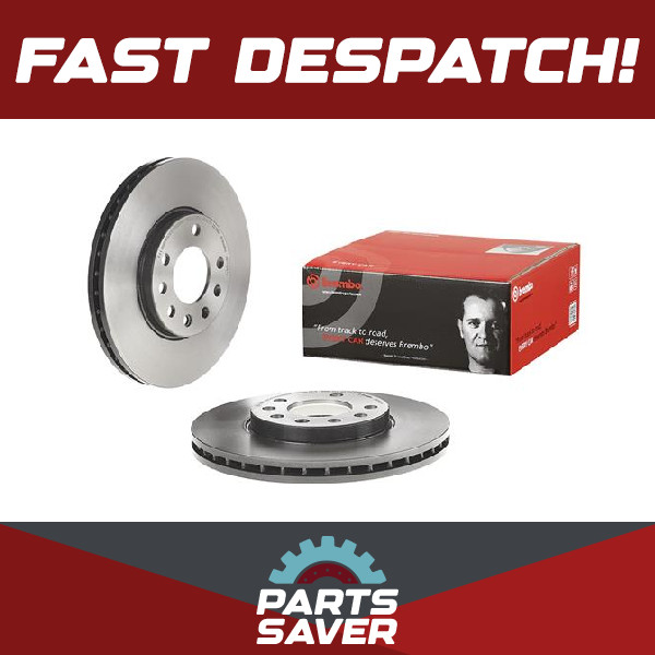 2x Brake Discs Pair Vented fits OPEL ASTRA G 2.2 Front 00 to 05 Z22SE 280mm Set