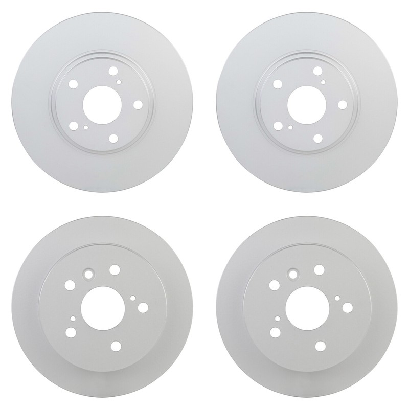Bosch QuietCast Front and Rear Rotors Disc Brake Pad Kit For Lexus ES300 ES330