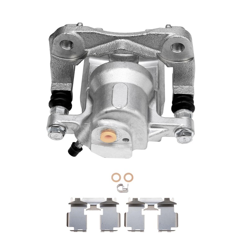 Rear Disc Rotors + Calipers Ceramic Brake Pads for 2010 2011 2012 Lexus HS250h gallery