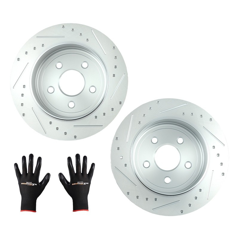 13″ Brake Rotors Rear for Jeep Grand Cherokee/Dodge Durango 2011-20 S-53061