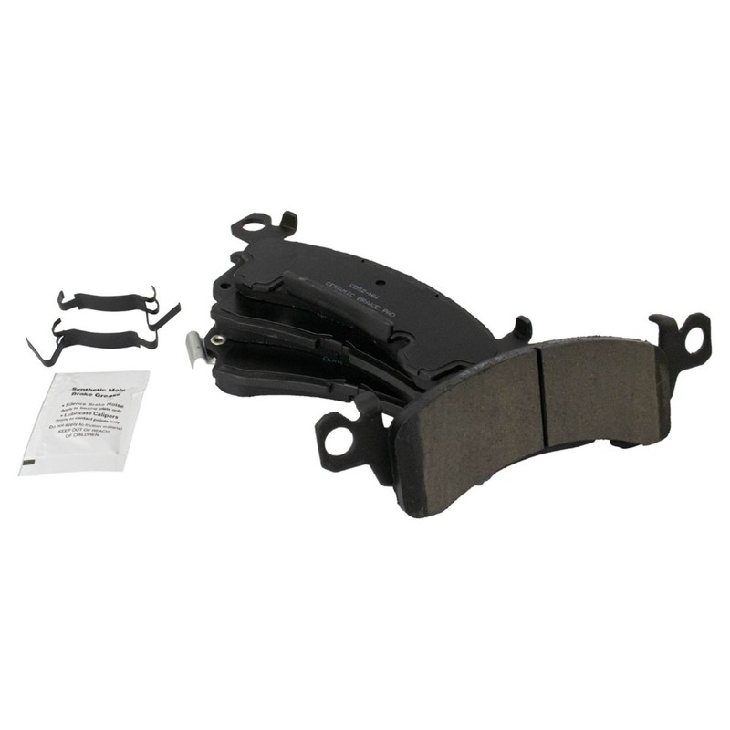 TRQ Front Premium Posi Ceramic Disc Brake Pad & Rotor Kit for GM gallery
