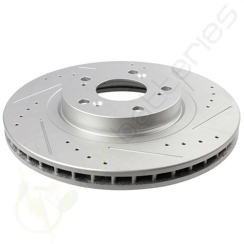 Front & Rear Brake Rotors + Ceramic Brake Pads For 02-06 Acura RSX Brakes Kit gallery