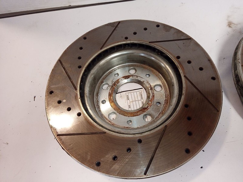 Front Rotor Pair from 2016 Chevrolet Camaro 12031011 gallery