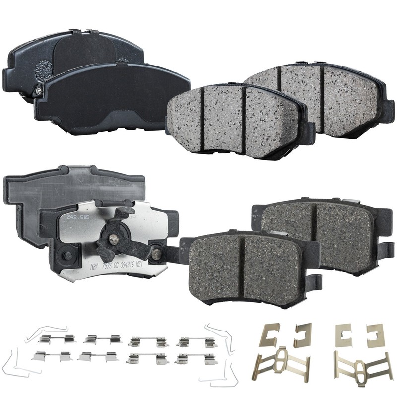 Front & Rear Brake Pads Set For Honda CR-V 2005 2006 2015 2016