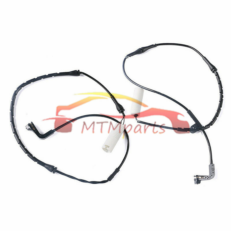 2Pcs Front & Rear Brake Pad Wear Sensor For 2002-06 2007 2008 BMW 760 Alpina B7