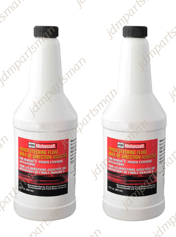 Motorcraft – Universal Power Steering Fluid 12 fl. oz (Pack of 2) fits Ford
