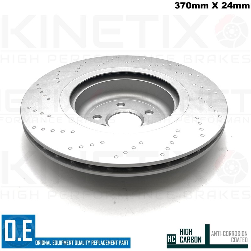 FOR BMW 750i Li G11 G12 M SPORT REAR BRAKE DISCS MINTEX PADS SENSOR 370mm gallery
