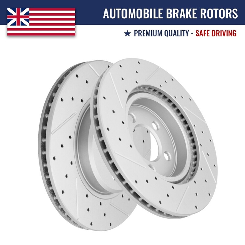320mm Front Disc Brake Rotors For Dodge Chrysler 300 Charger Challenger Magnum